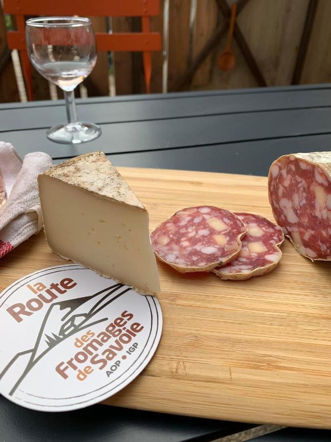 Terrasse Sur Les Aravis Leilighet La Giettaz Eksteriør bilde