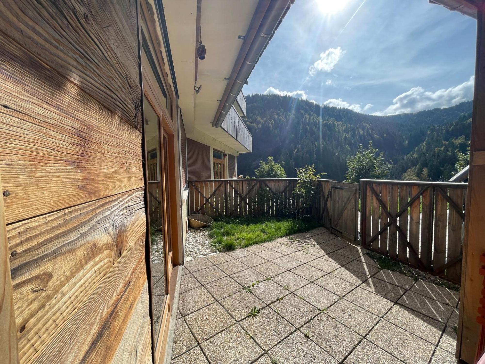 Terrasse Sur Les Aravis Leilighet La Giettaz Eksteriør bilde